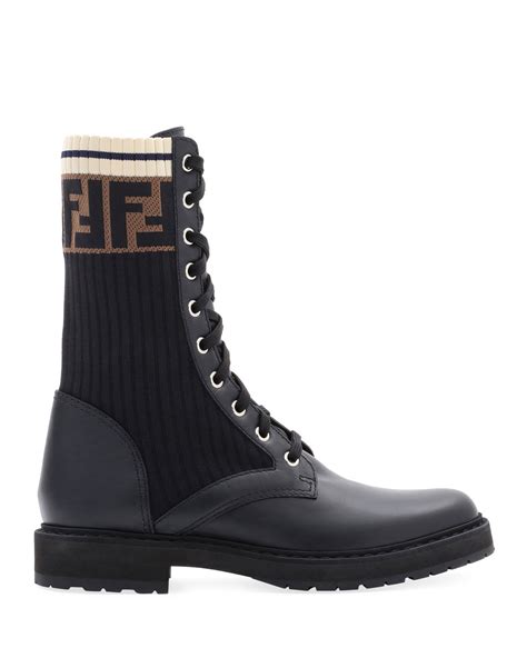 fendi leather boot